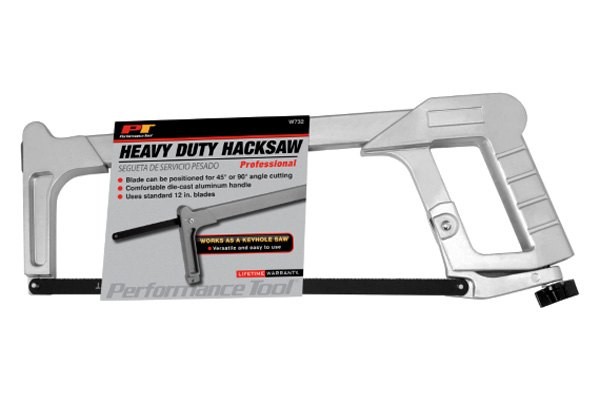 Performance Tool Pro Series 12" Heavy-Duty Hack Saw