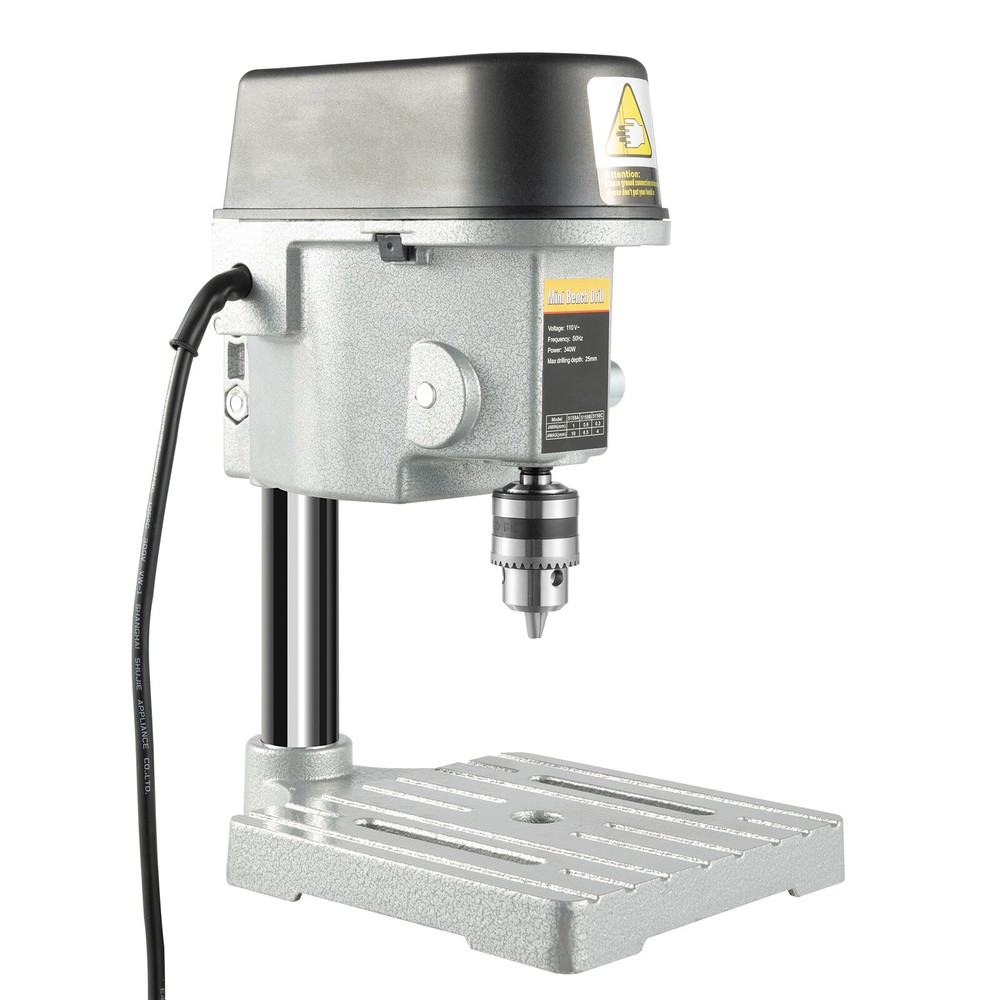 Portable Mini Electric Drill Press - Compact, High-Precision Benchtop Tool
