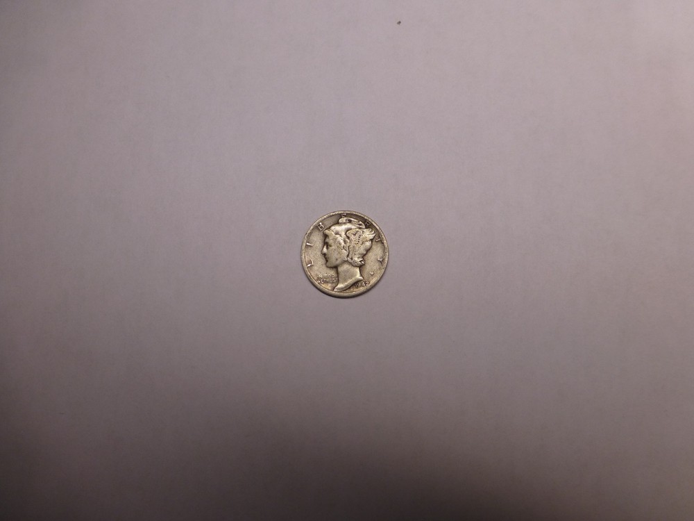 1942 Mercury Sliver Dime
