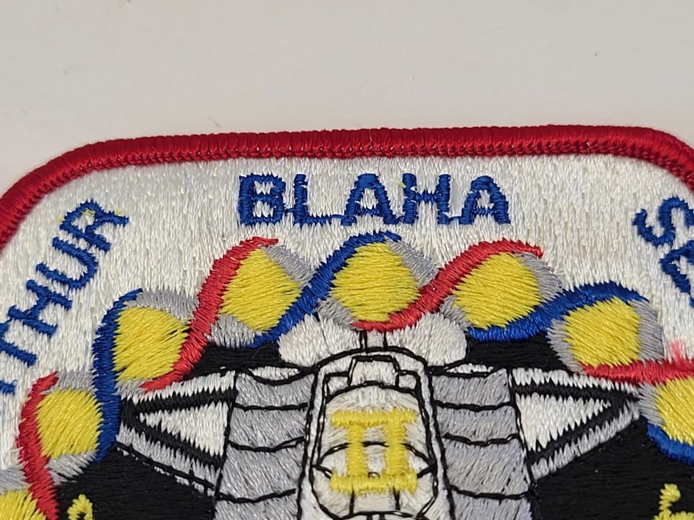 Vintage NASA Space Lab Sciences Patch Badge Shuttle Mcarthur Seddon Lucid Wolf