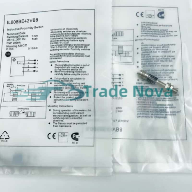 1PCS New Wenglor IL008BE42VB8 Proximity Switch Sensor Fast Delivery