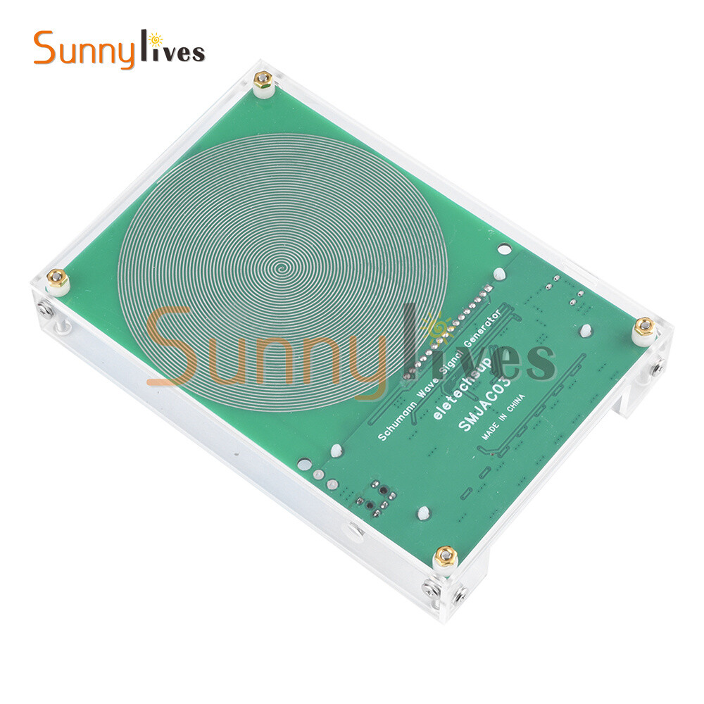 Schumann Wave Generator Pure Sine Frequency Adjustable Signal Generator +Case US