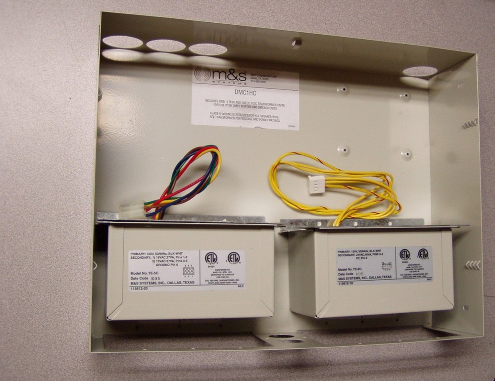 DMC1HCKIT M&S Combo Housing DMC1/DMC3-4 Intercom + DMCBT, DMCMP3, DMC1CD