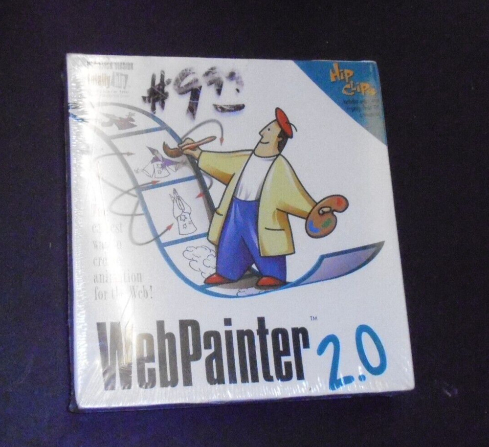 Web Painter 2.0 (Mac, 1997) Factory Sealed