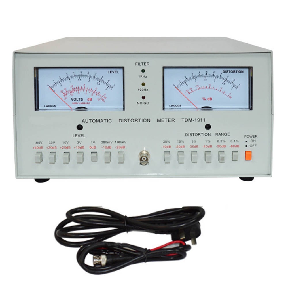 Distortion Tester TDM-1911 Automatic Distortion Meter Audio Distortion Meter