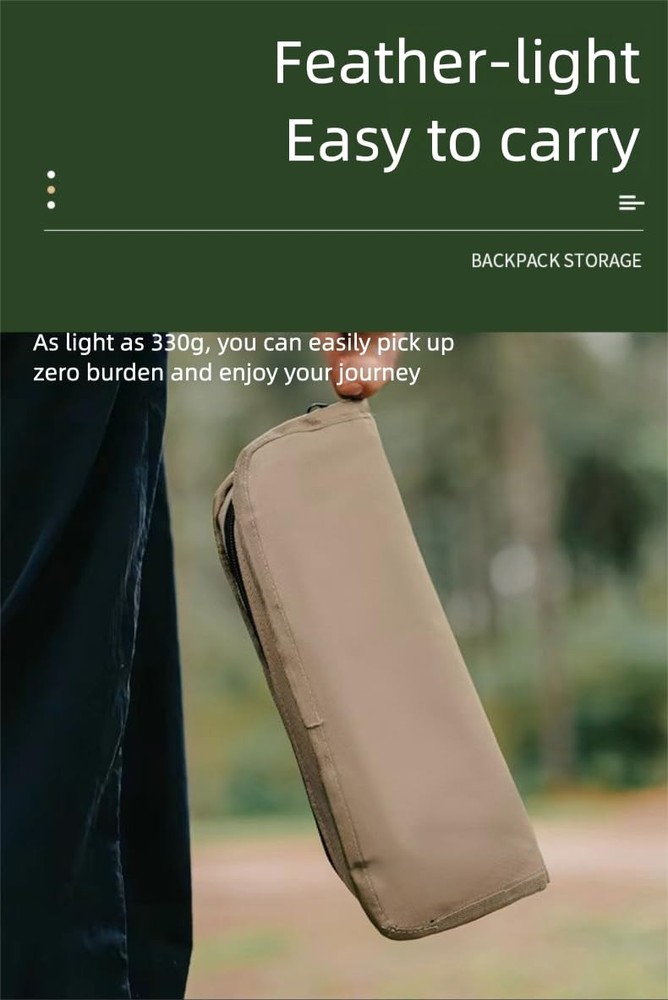 Portable Folding Camp Stool Lightweight Foldable Camping Stool Collapsible Ba...