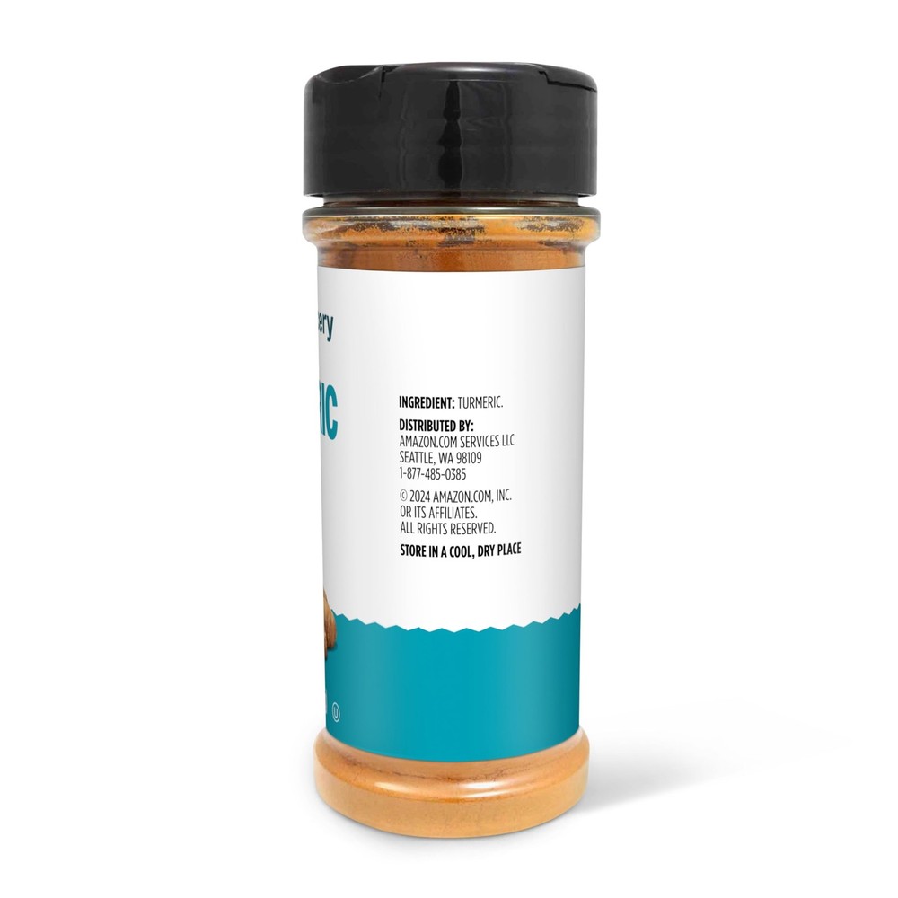 Amazon Grocery, Ground Turmeric, Kosher, 2.75 Oz