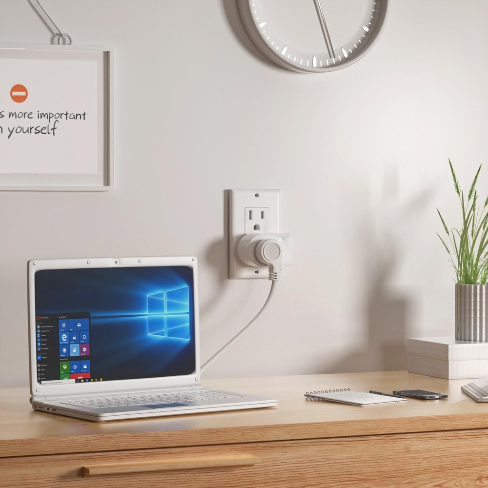 Single Surge Protector Plug, Grounded Outlet Wall Tap Adapter with Indicator ...