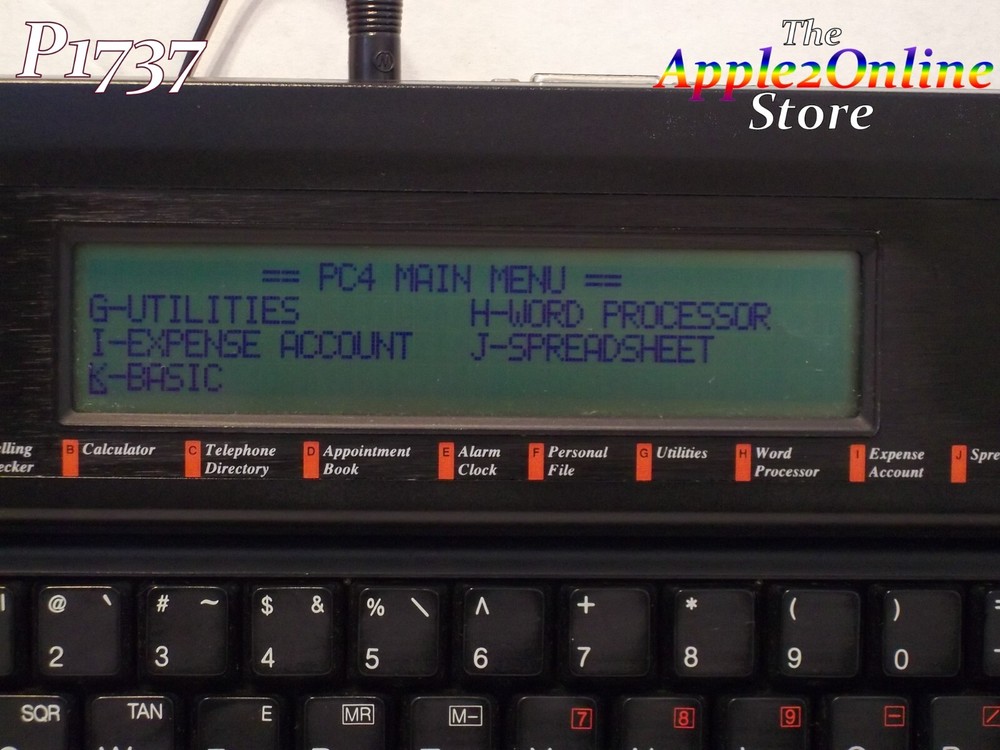 ✅ 🍎 Laser PC4 Portable Computer in Mint Condition w AC Adapter, Case, Cable