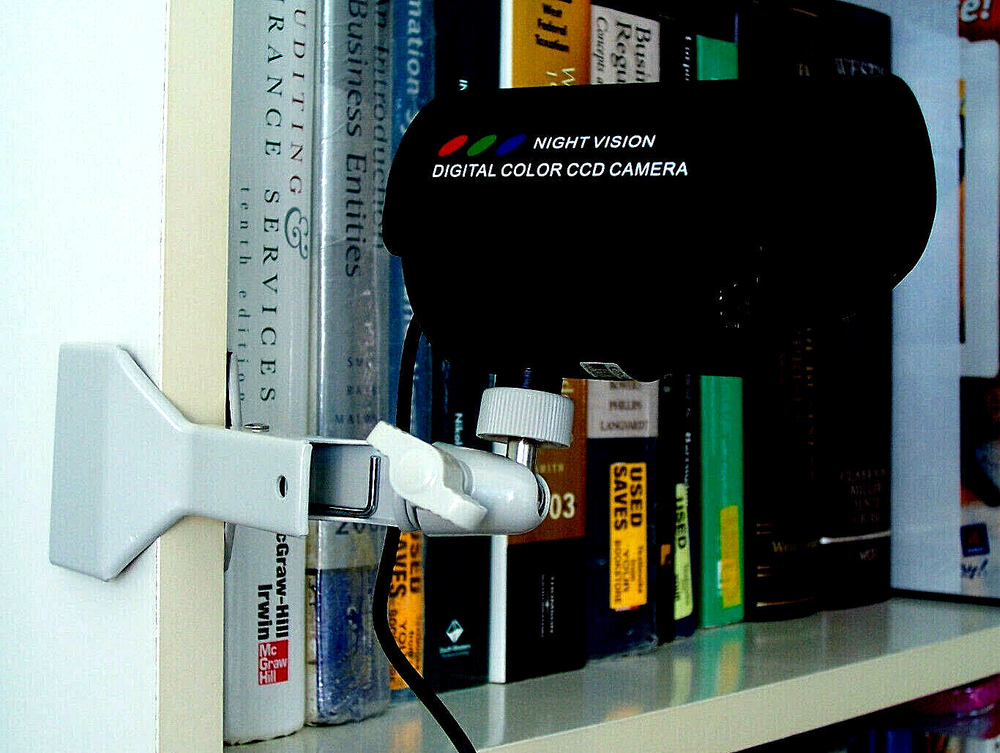 CLAMPING BRACKET FOR CCTV CAMERA OR OTHERS PROJECT, 90-180 degree Adjustable,