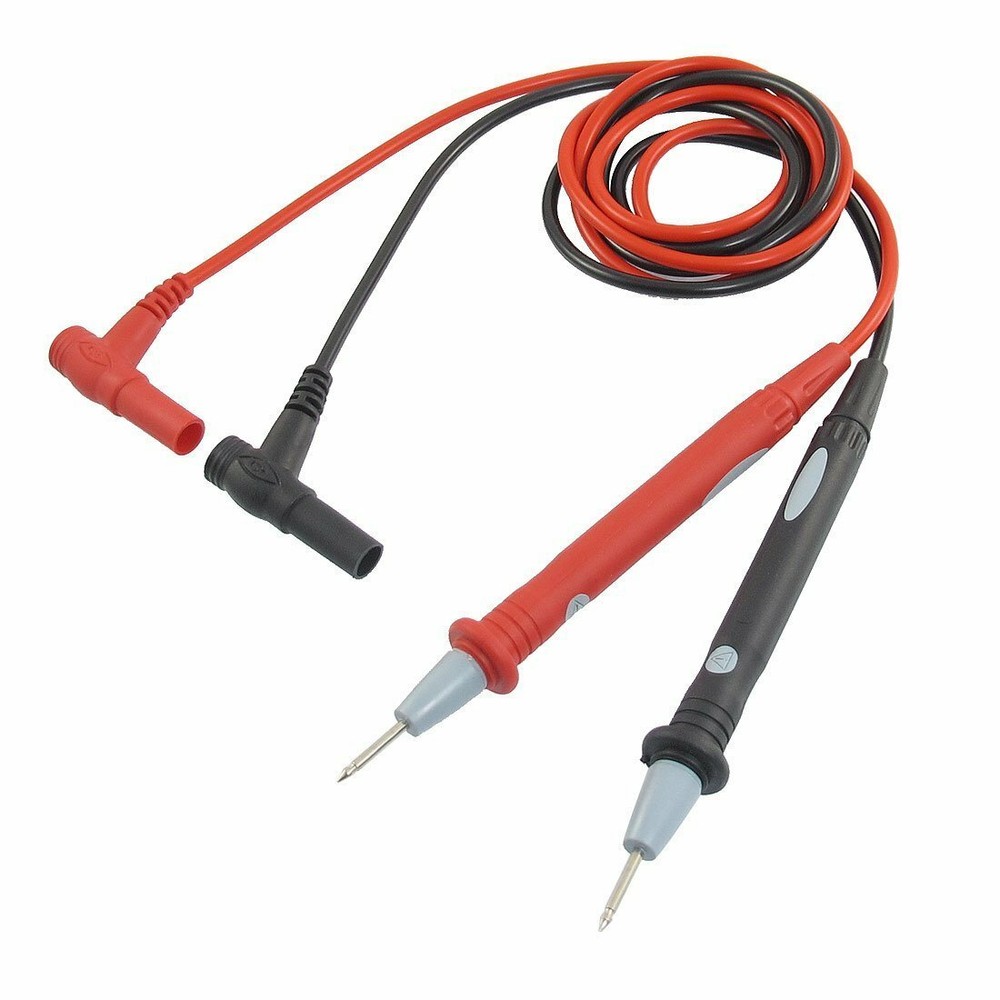 Digital Multimeter 1000V 20A Test Lead Cable Probe Red Black Replacement