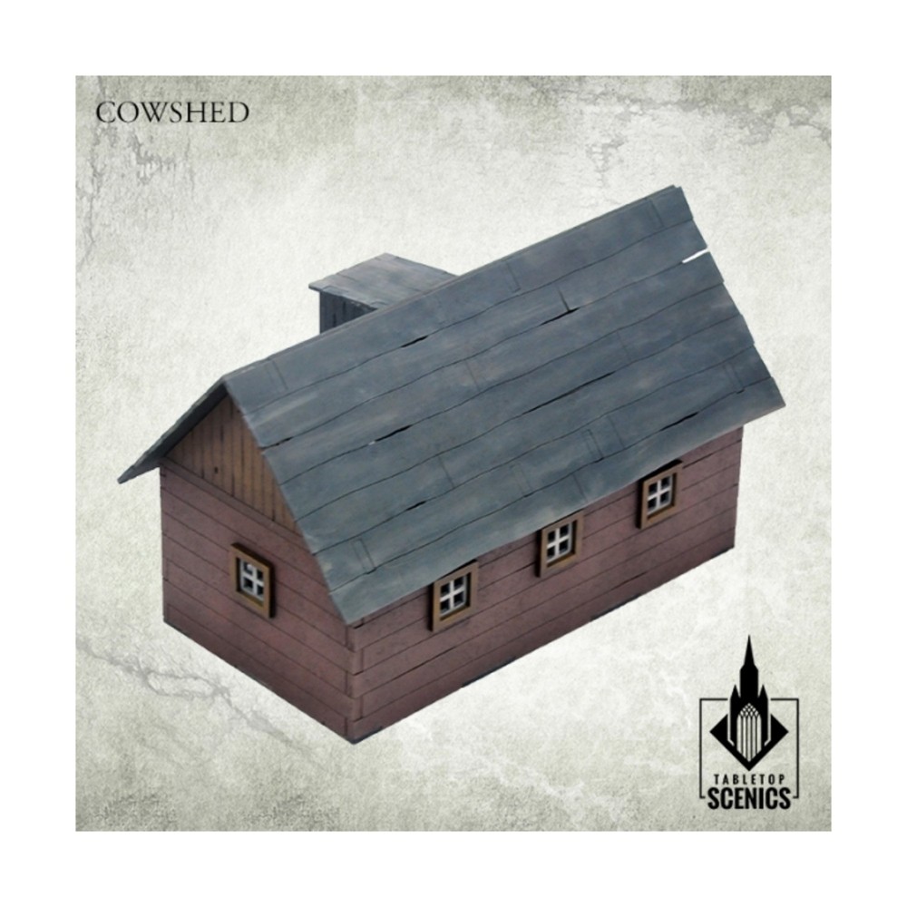 Kromlech Terrain 28mm Cowshed SW (New)