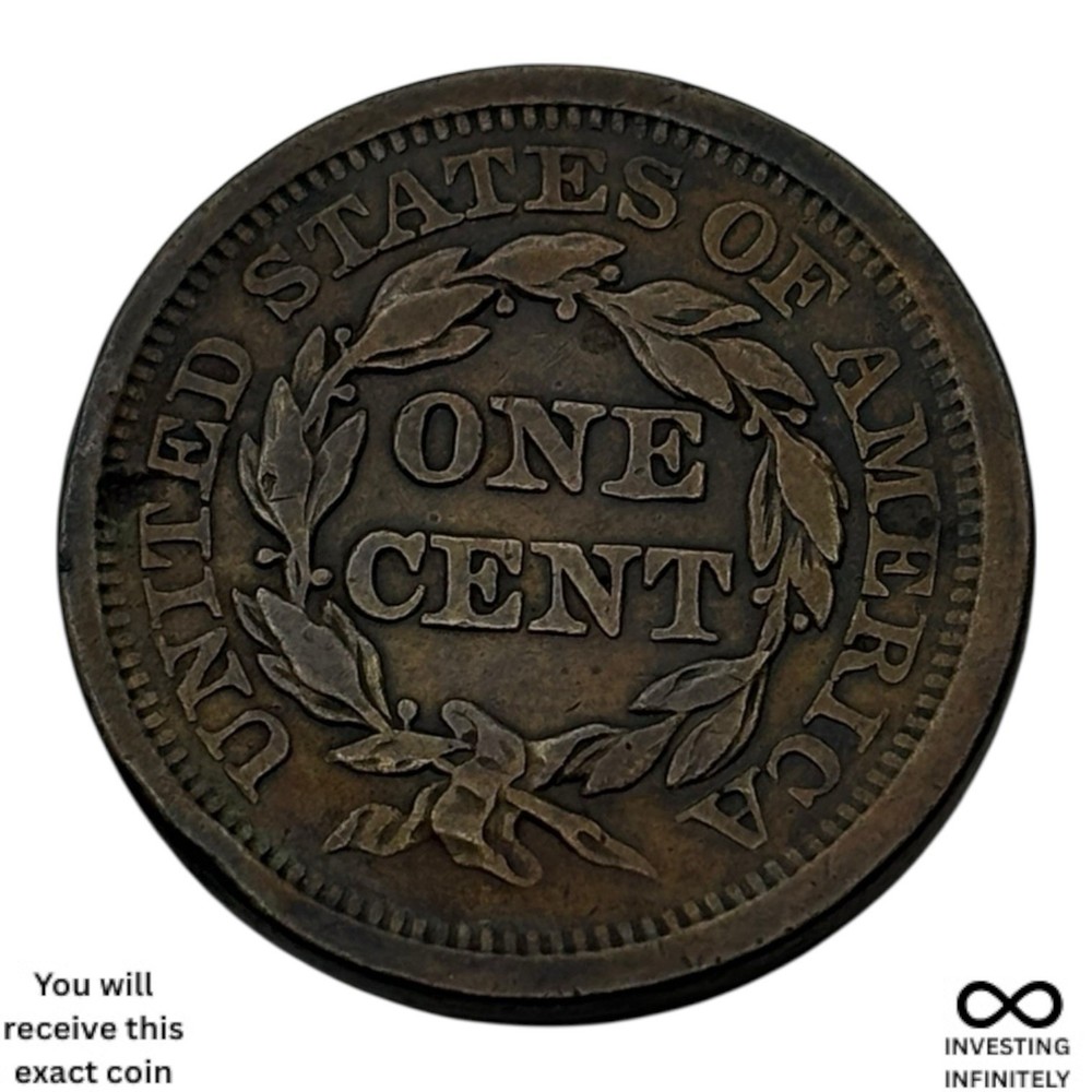 1852 Large Cent X-1716