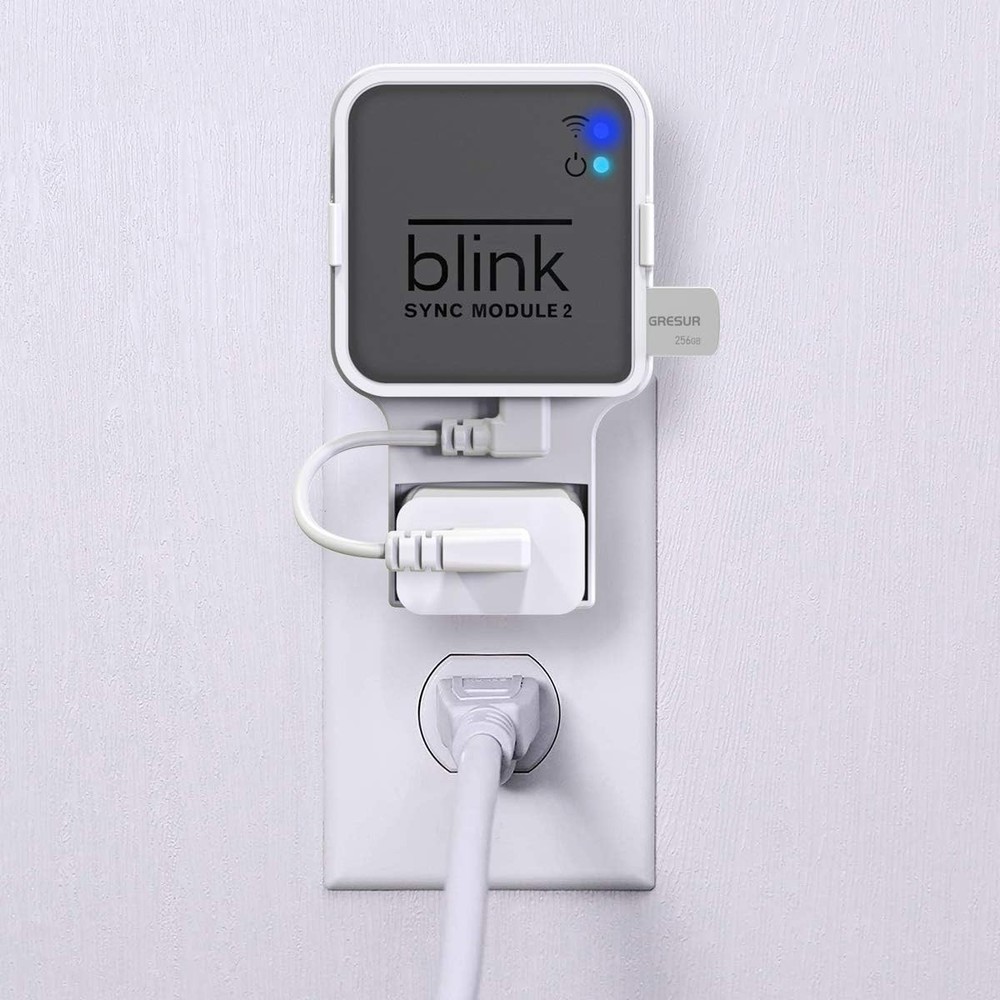 Secure & Lightweight 256GB USB Flash Drive with Easy Blink Sync Module Mount