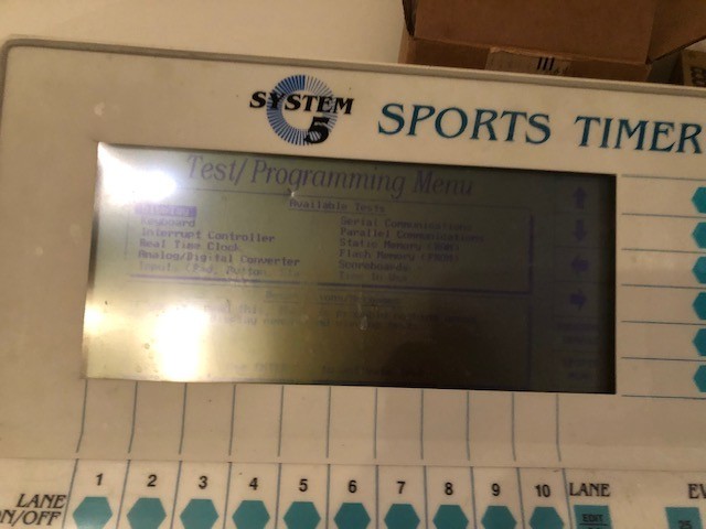 Colorado Timing Systems System 5 Portable Timer w/ Case