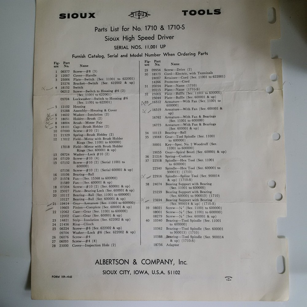 SIOUX 19622