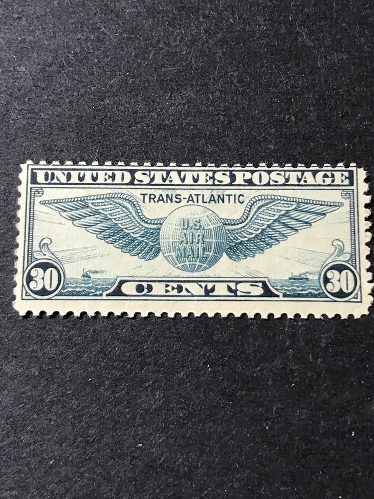 Scott#C24 Winged Globe 30¢ Blue MNH
