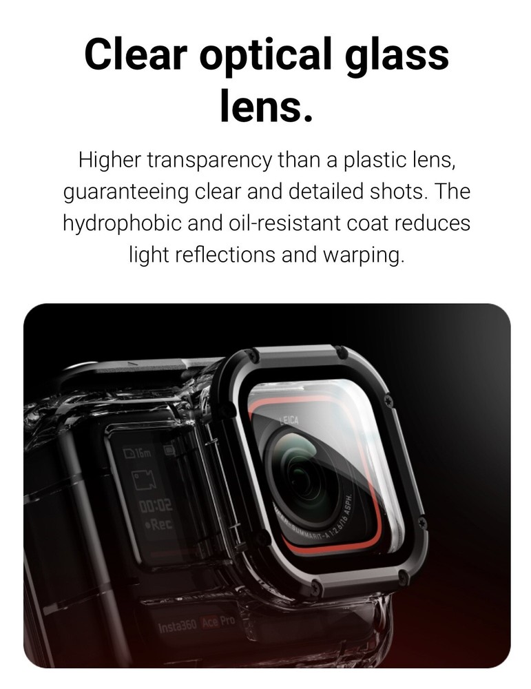 Original Insta360 Ace Pro Dive Case – Waterproof