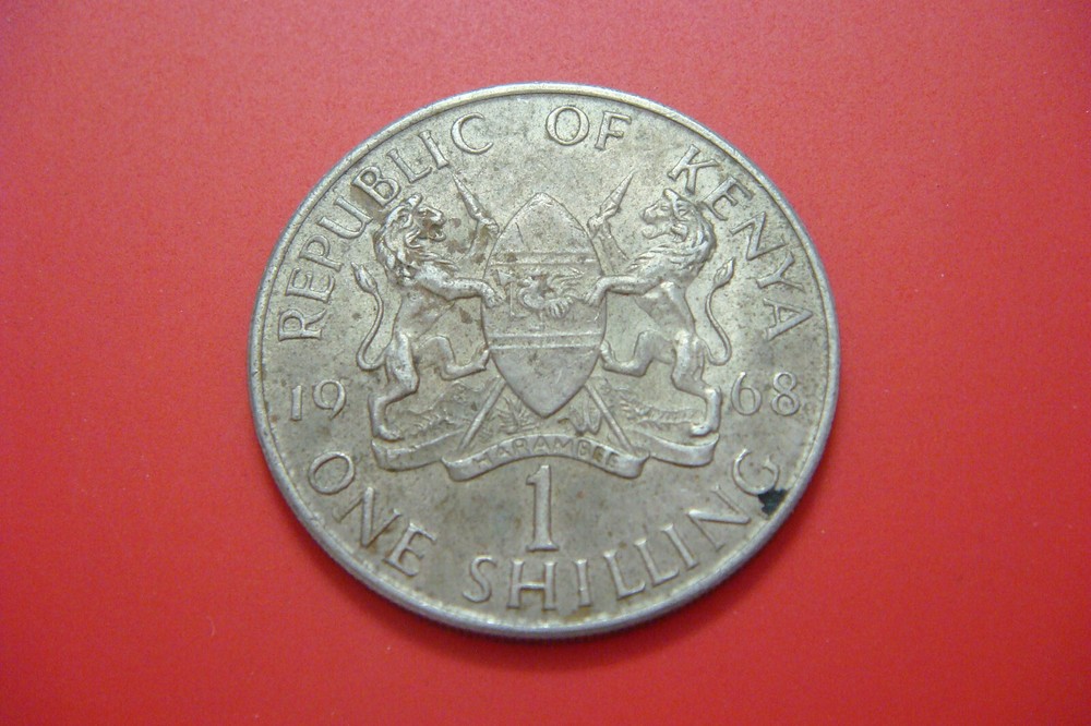 KENYA 1 Shilling 1968