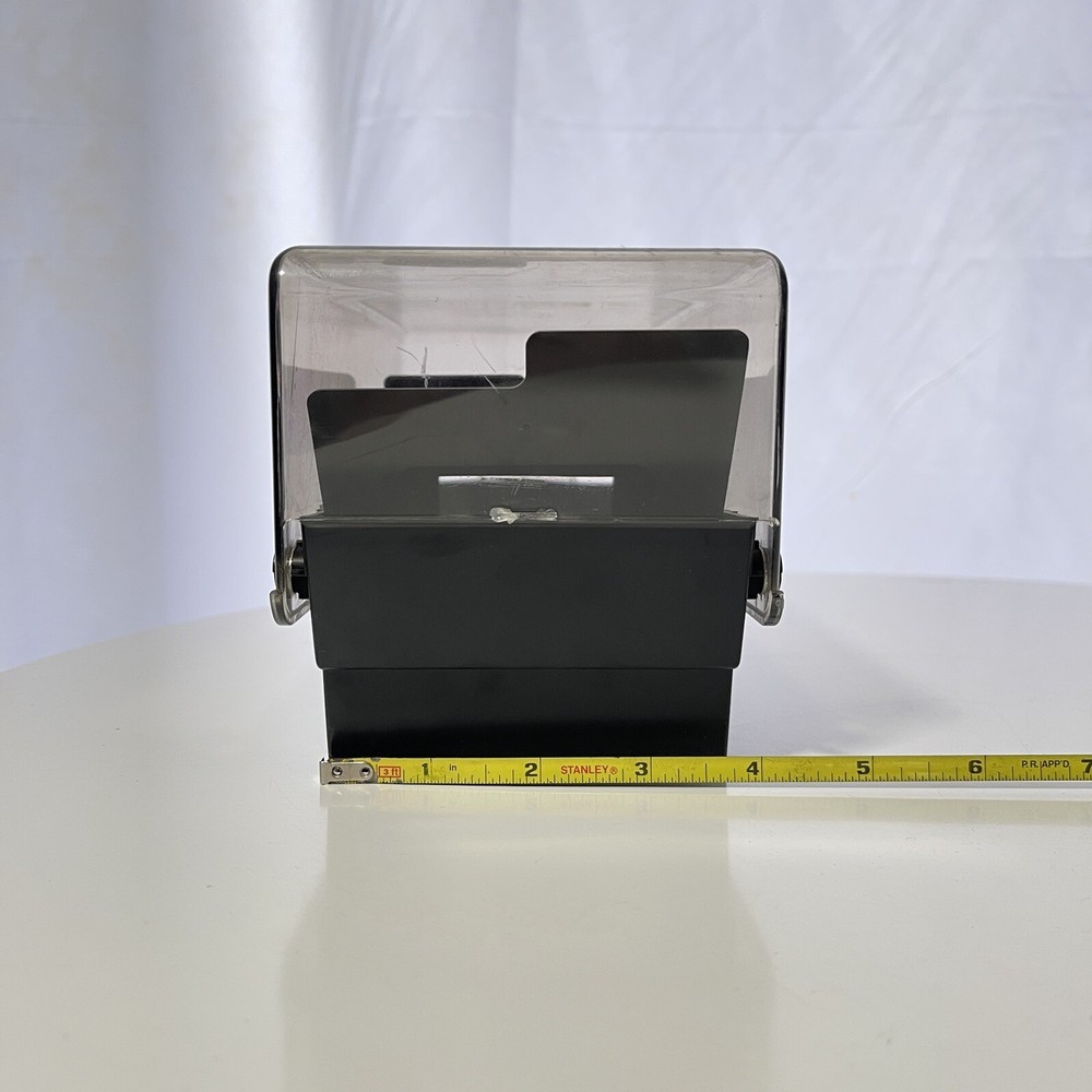 Vintage Fellowes Plastic 3.5” Floppy Disk Storage Case