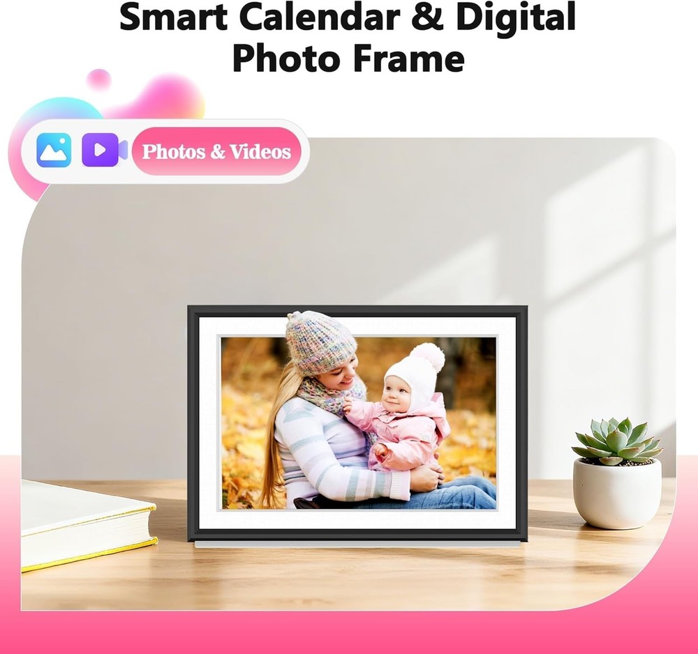 10.1" , Smart Touchscreen Interactive Display, Electronic Organizer for Month...