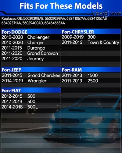 Upgraded 56029398AB TPMS Sensors for:-Dodge Challenger 2010-2020 Charger