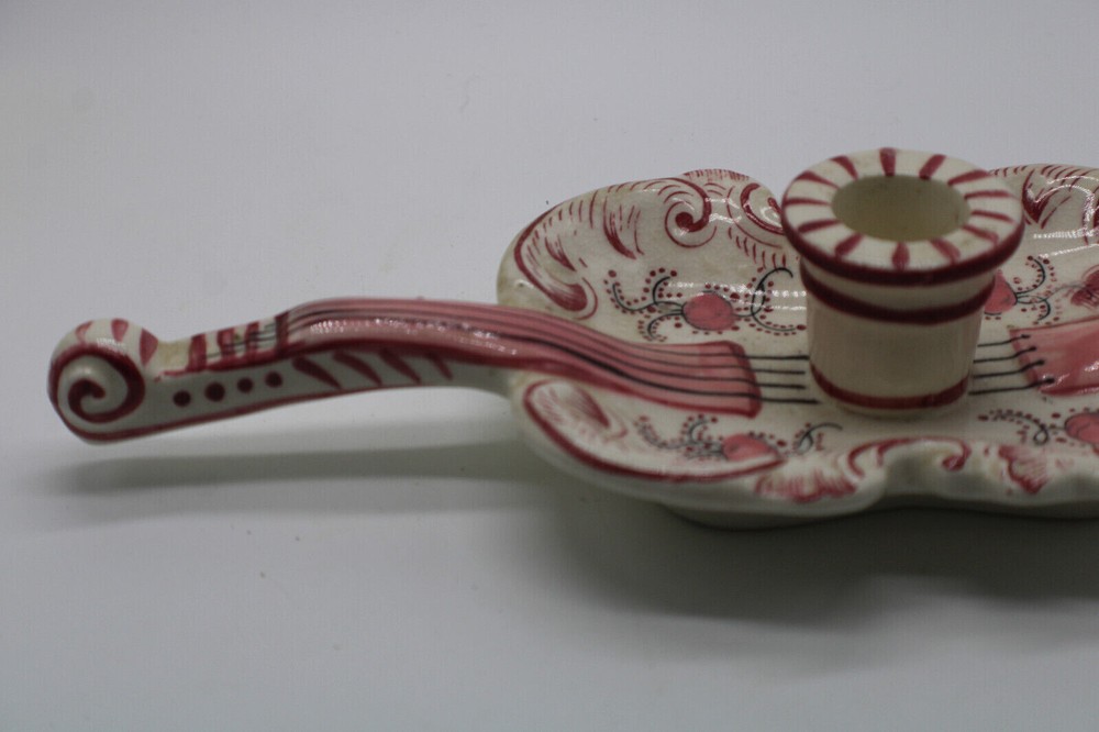 Cello Shaped Ceramic Taper Holder