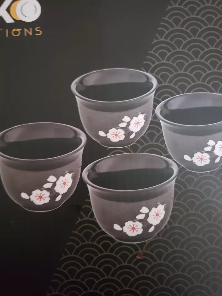 Ceramic Tea Cups, Nikko Collections, Cherry Blossom Design