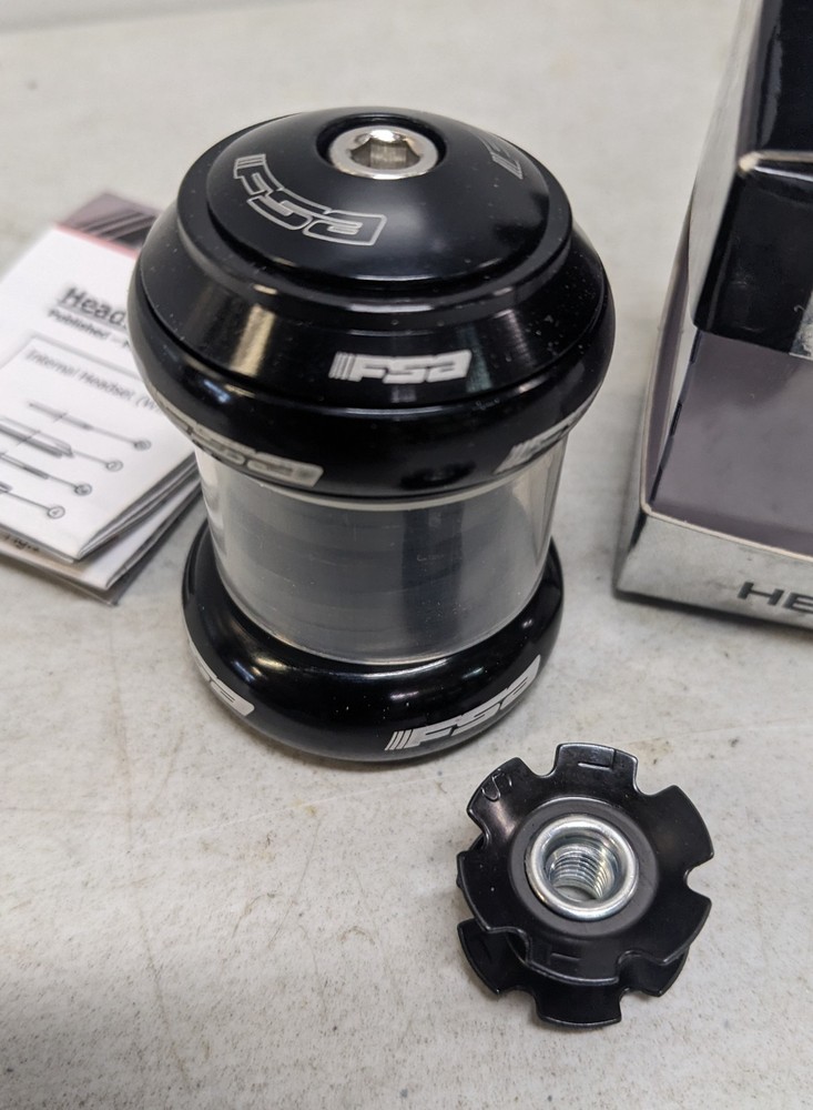 FSA Full Speed Ahead Orbit X Threadless Headset, 1" , Black