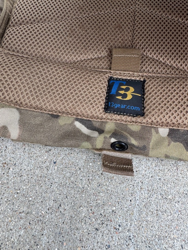 T3 Geronimo Plate Carrier Multicam Size Large