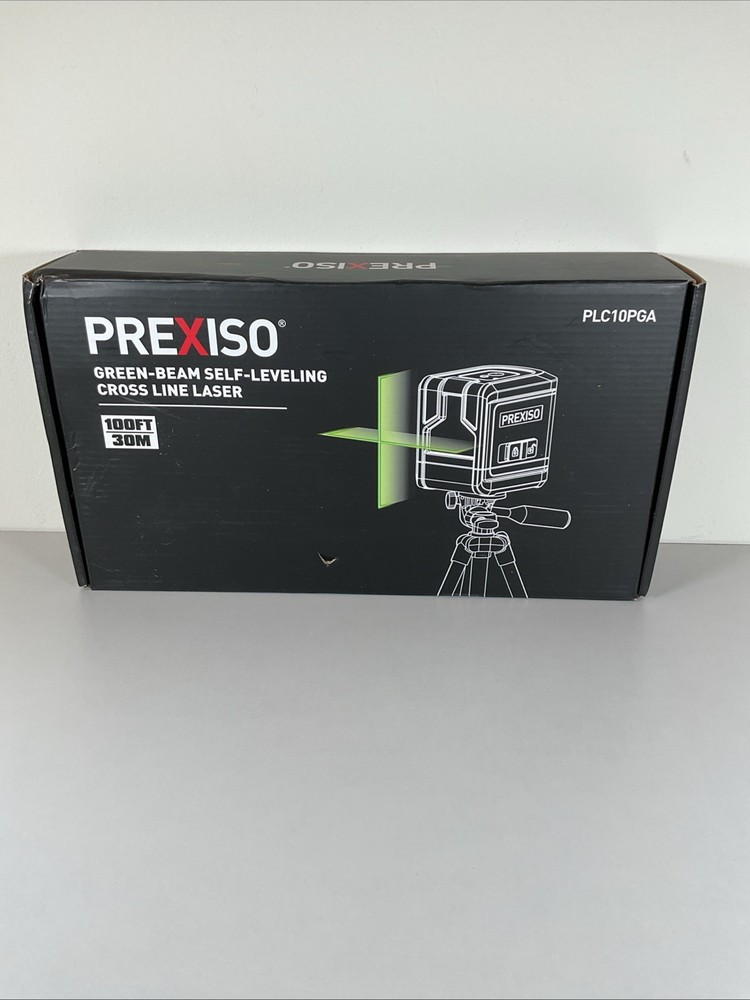 *PREXISO Laser Level with Tripod, 100Ft Dual Modules Self Leveling, G126