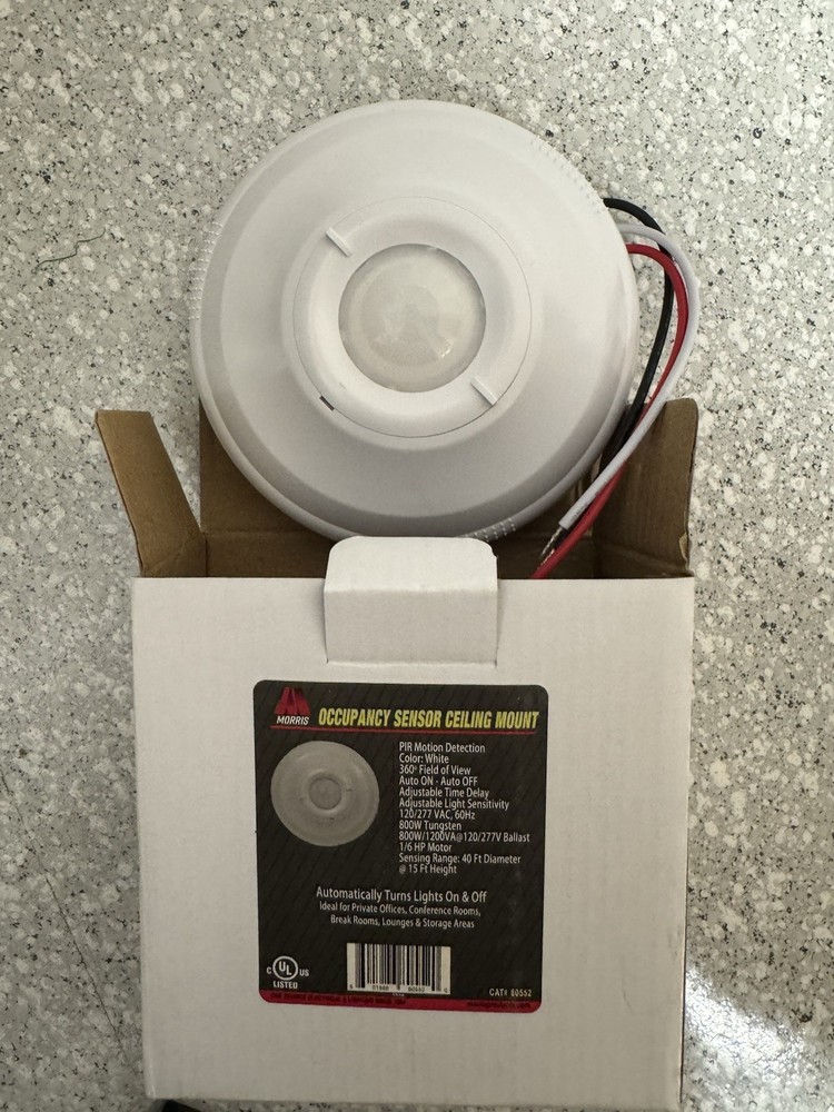 Dependable Direct Lutron Acuity Controls PIR Motion Sensors Combo Complete