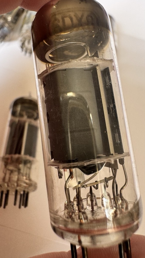 Matched Pair — ECL84 6DX8 Triode Pentode Amplifier Tube USA (2 Nos Tubes)