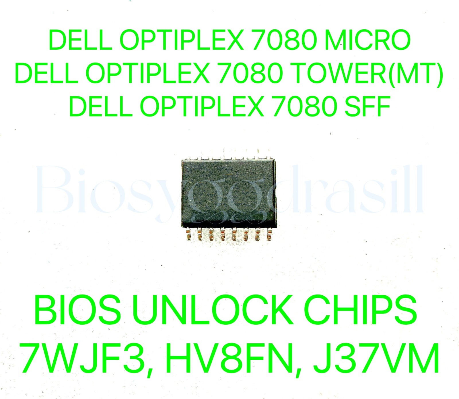 DELL OPTIPLEX 7080 MICRO, OPTIPLEX 7080 SFF, 7080 TOWER/MT,NO PASSWORD BIOS CHIP