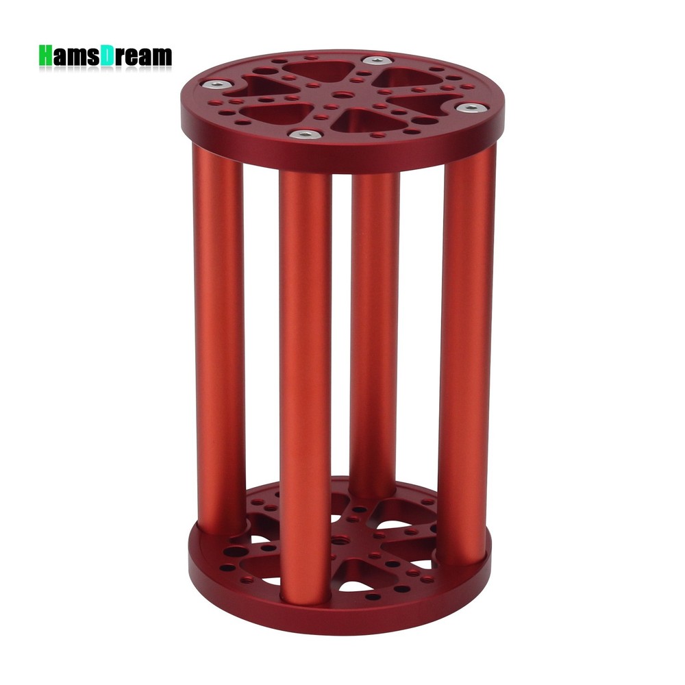 Red MT-200 195mm Equatorial Mount Extension Support Height Increasing Joint