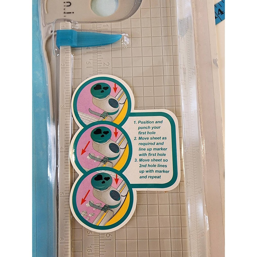 IONIC Border Maker System with Paper Punch - 2 piece lot