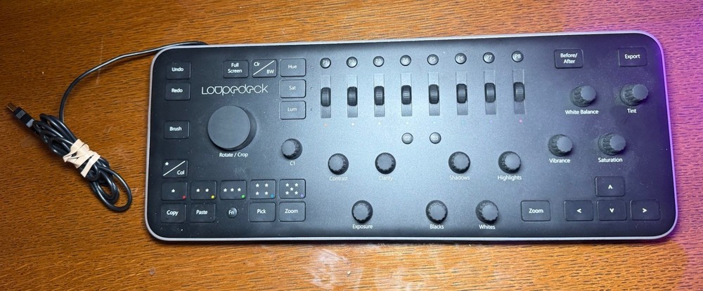 Loupedeck Plus + Photo editing controller The Photo/Video Editing Console Editor