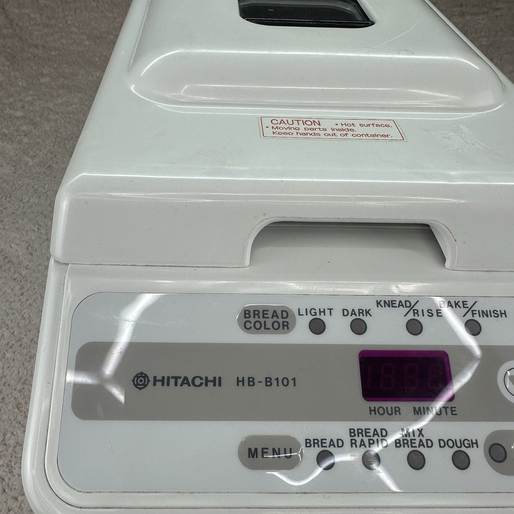 Hitachi Automatic Bread Maker Home Bakery Machine HB-B101 Tested Working