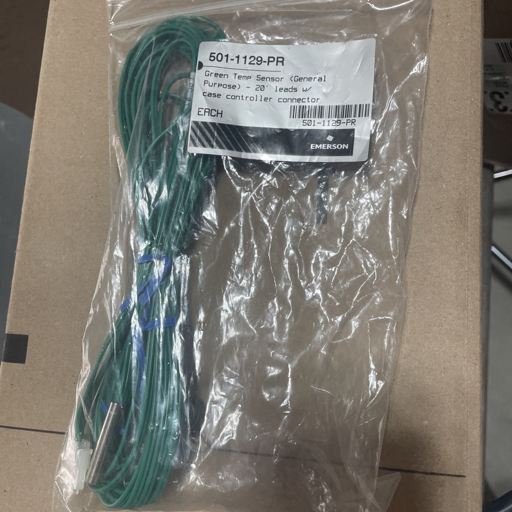 Emerson Temp Sensor 501-1129-PR 20Ft Lead