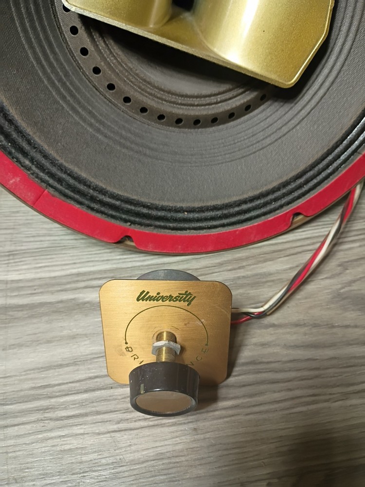 UNIVERSITY MODEL 312 3 WAY DIFFAXIAL SPEAKER 12"