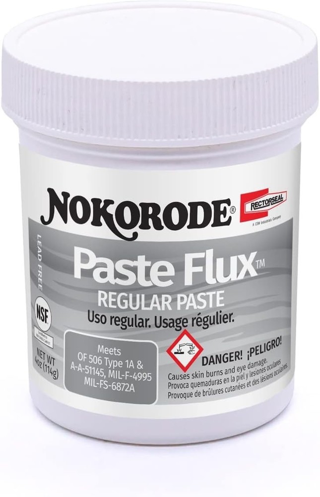 Nokorode Regular Paste Flux 4oz - Easy-to-Use Soldering Solution for Repairs