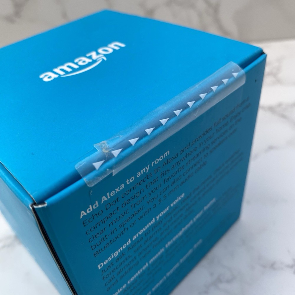 Amazon Echo Dot (3rd) Gen. Bluetooth, With Alexa. Charcoal. New / Sealed.