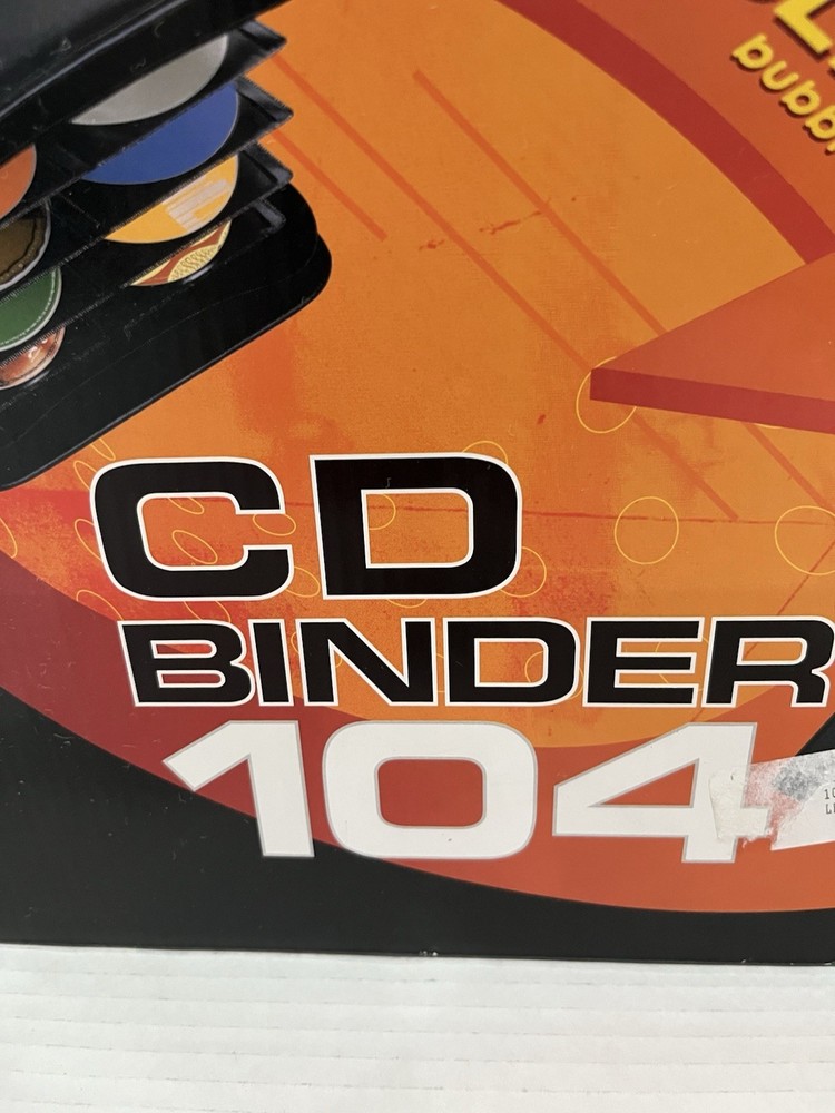 Cd Projects CD Faux Leather Carrying Case Holds 104 CD's