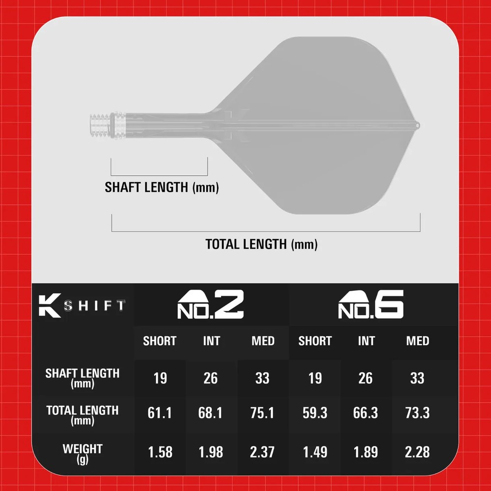 Target K-Shift Flight System No. 2 Medium Clear