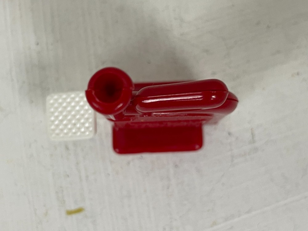 Vintage 2" Automatic Sewing Multipurpose Needle Threader Red