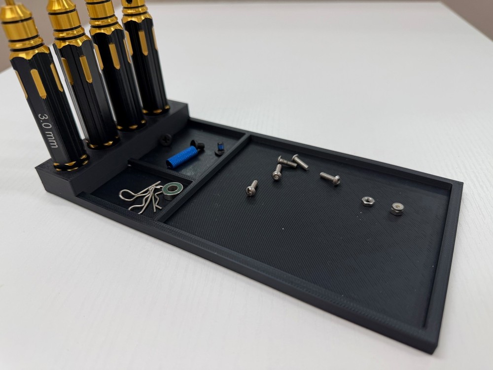 RC Tool Holder Organizer for Pit Table – 3D Printed RC Workbench Stand