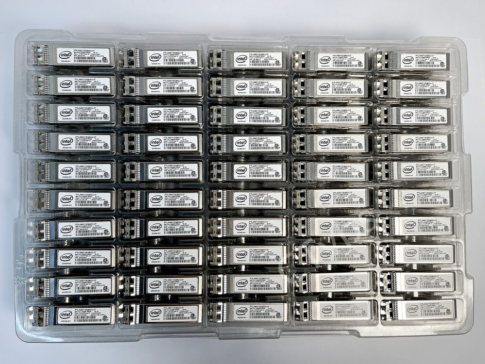 FTLX8571D3BCVIT1 For intel X520-DA2 E10GSFPSR 10Gigabit Multimode Transceiver