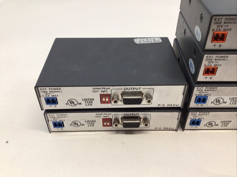 Extron Versa Tools P/2 DA2xi MT Amplifier 4 Pack And P/2 DA2xi 2 Pack