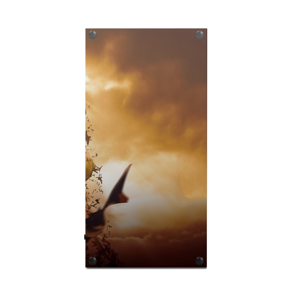 OFFICIAL BATMAN BEGINS GRAPHICS VINYL SKIN FOR SERIES X CONSOLE & CONTROLLER