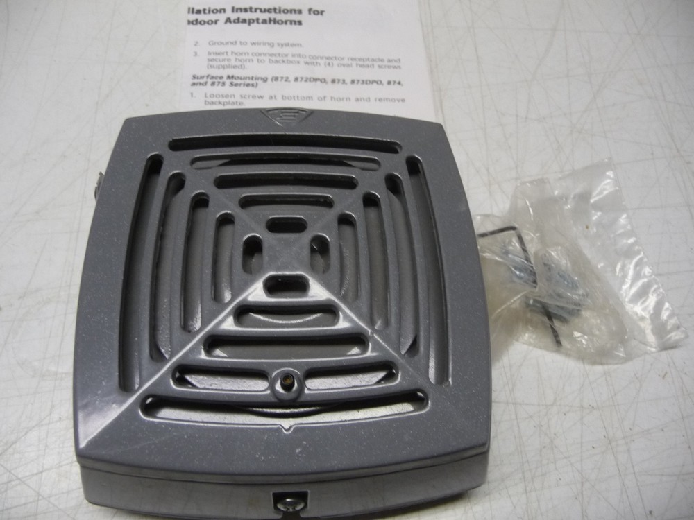 Edwards Adaptahorn 874-N5, 120VAC, Surface Mount, New